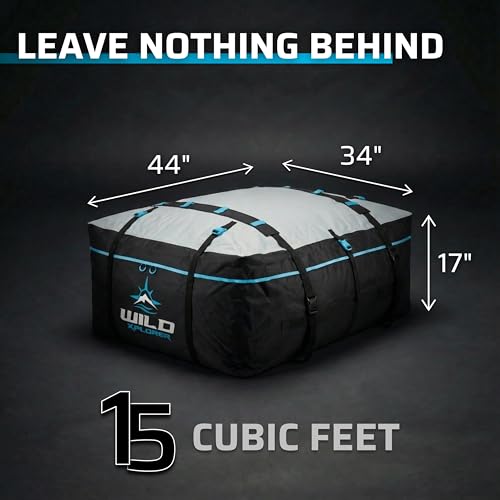 Portaembarcaciones Wild Xplorer Bolsa de Techo Impermeable de 15 Pies Cúbicos miniatura 3