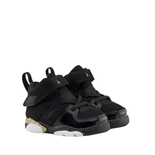 Jordan Flight Club '91 Black/Metallic Gold-White (TD) (9 M US Toddler)