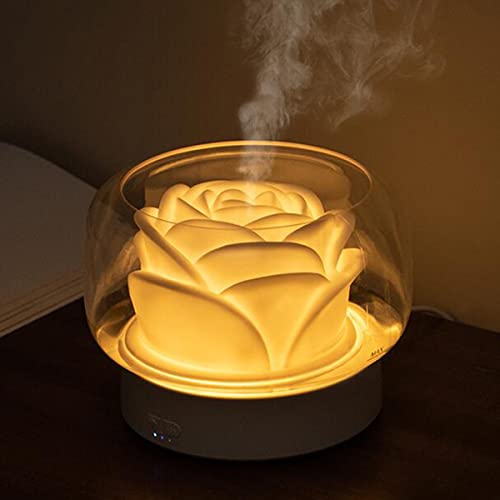 Difusor aromático eléctrico SQCOOL blanco y rosa