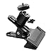 Foto&Tech 3 Pieces Metal Tripod Clip Clamp Mount 360 Mini Ball Head 1/4 Inch Screw Compatible with HTC Vive Base Station Lighthouse Canon Nikon Flash Lighting Speedlite DSLR Camera