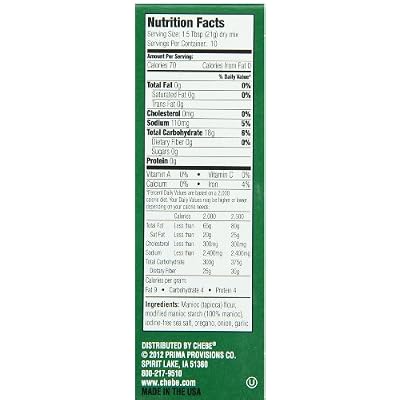 Chebe Mix Pizza Crust Gfwf 7.5oz
