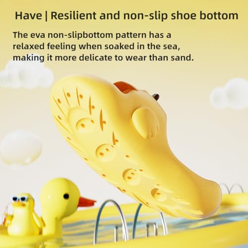 Duck Slippers for Women Thickness Upgrade slides beach Slippers Summer Slippers Sandal Non-slip Thick Sole3