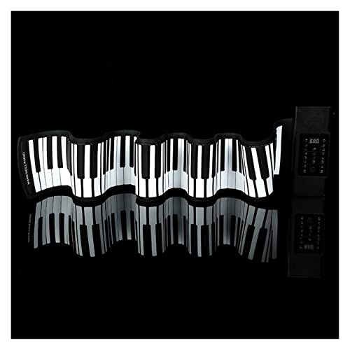 TSTS Piano électrique Pliable Roll Rouleau Piano Portable 88 Keys Electronic Piano Enfants Adultes Clavier Pliant Piano… - Les Beatles, Paul McCartney, John Lennon, RIngo Starr, George Harrison TSTS Piano électrique Pliable Roll Rouleau Piano Portable 88 Keys Electronic Piano Enfants Adultes Clavier Pliant Piano… – Image 5
