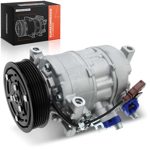 Frankberg AC Compressor with Clutch Diesel Compatible with A4 8K2/8KH/8K5 2.0TDI A5 8T3/8F7/8TA 2.0TDI Q5 8RB 2.0TDI Replace# 870260805F, Oil pre-filled