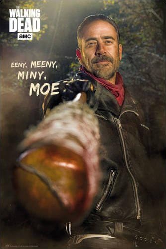 Poster THE WALKING DEAD - Negan - reasonably priced poster, XXL wall poster