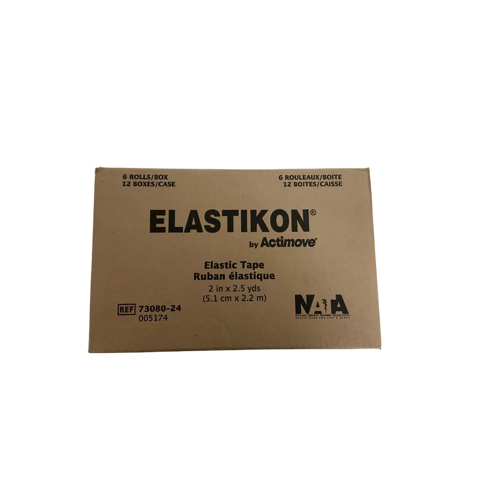 Soft Cotton Elastic Tape Provides Mid-Level Compression and Support for Sprains Strains Muscle Injuries Strong Adhesion - 2