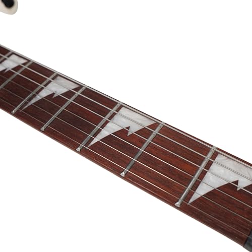 Image of SEIB370 Electric Guitar, HSH Pickups, Basswood Body, Rosewood Fingerboard (White)