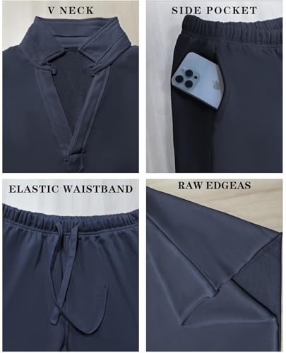 Women's Carmel Tracksuit 2 Piece Set - Patrick Pullover Sweatshirt & Catherine Sweatpants - Casual Lounge Set3