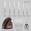 15-Piece-Knife-SetsUltra-Smooth-Cutting-Professional-Grade-SharpOne-Piece-50Cr15Mov-Stainless-Steel-Kitchen-Knife-Block-Set-with-SharpenerHandle-Ergonomic-DesignDishwasher-Safe Zongchuan 15-Piece Knife Sets,Ultra-Smooth Cutting Professional Grade Sharp,One-Piece 50Cr15Mov Stainless Steel Kitchen Knife Block Set with Sharpener,Handle Ergonomic Design,Dishwasher Safe