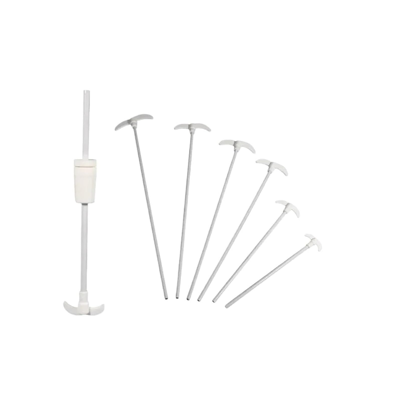 PTFE Paddle Stirrer Stirring Rod,8mm Diameter,250-500mm Length
