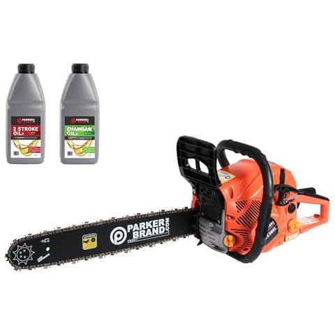 58cc 20" Petrol Chainsaw with Accessories Cover