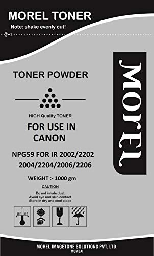 Image of Morel NPG59 Toner Powder for use in Canon Image Runner 2002 2002N 2002L 2002G 2202 2202L 2202N 2202DN 2004 2004N 2004L 2004G 2204 2204L 2204N 2204DN 2006n 2006 2224N 2425 Photocopier