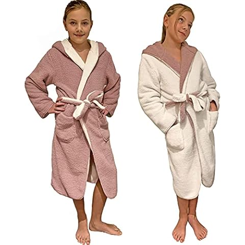 HOMELEVEL Peignoir d'intérieur polaire Cover