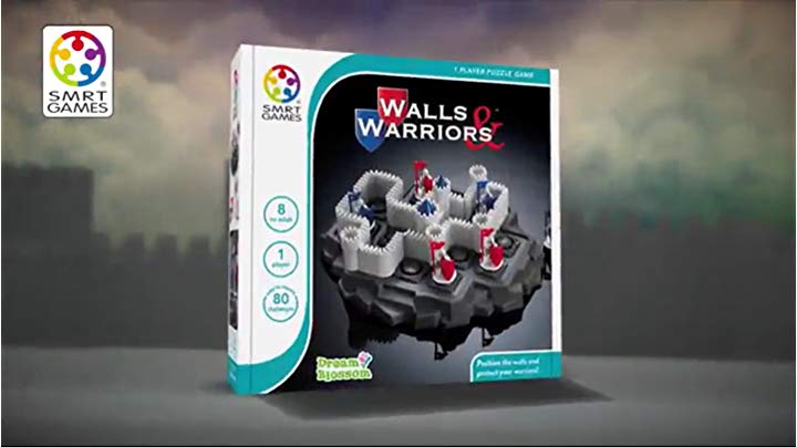 Amazon.co.jp: Smart Games 城壁と戦士たち 脳トレ パズル