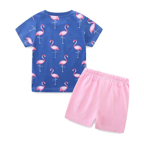 Toddler Boy Summer Clothes Kids Baby Cotton Outfits T-Shirt Shorts Set 1-7 Years2