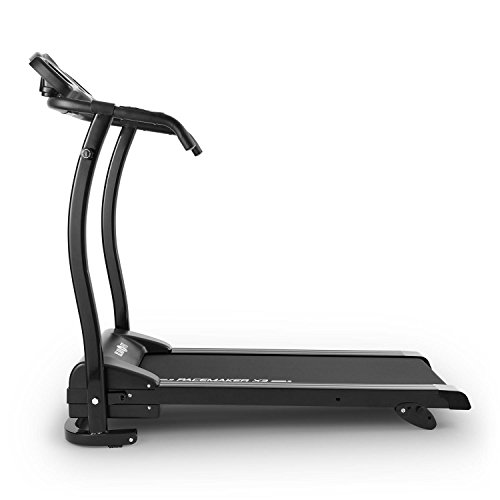 Klarfit Pacemaker X3 Laufband - 1,5 PS Treadmill, Laufbahn mit Trainingscomputer, Geschwindigkeit: 0,8-12km/h, LCD… – Bild 4