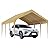 13 X 20FT Heavy Duty Carport, Portable Garage Shelter, Portable Car Tent Garage Waterproof UV-Resistant for Car, Truck