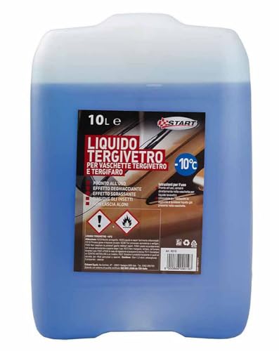 Liquido Tergivetro Effetto Deghiacciante -10°C 10L