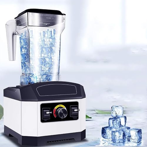 IUokLU Licuadora de 1800 W para Batidos Hielo y Frutas congeladas máquina de Hielo multifunción Comercial exprimidor Hielo raspado Batidos Leche té,