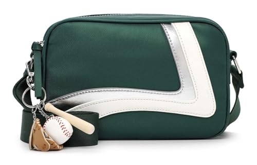 Sac bandoulière Tamaris Gesina vert foncé : le chic sans effort