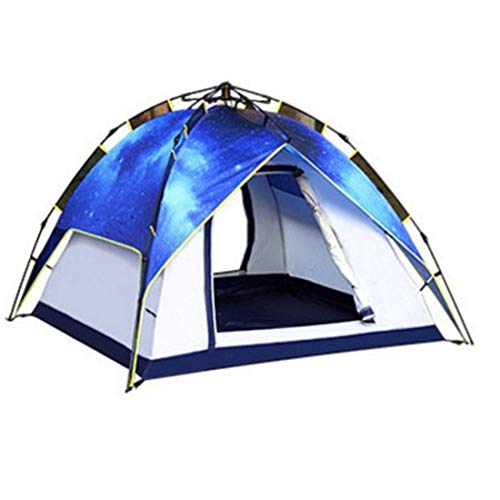 Tente de camping automatique 3-4 places étanche contre la pluie