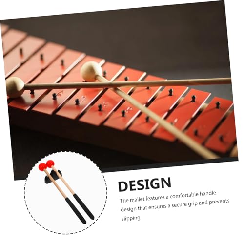 Set de baquetas musicales ligeras para percusión miniatura 7