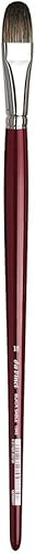Miniatura 37 de da Vinci Oil & Acrylic Series 1845 - Brocha para pintura al óleo, color sable negro ruso, tamaño 1 (1845-01)