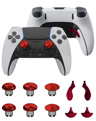 Image of CHARM FOCUS Metal Thumbsticks & Back Paddles for PS5 Edge Controller