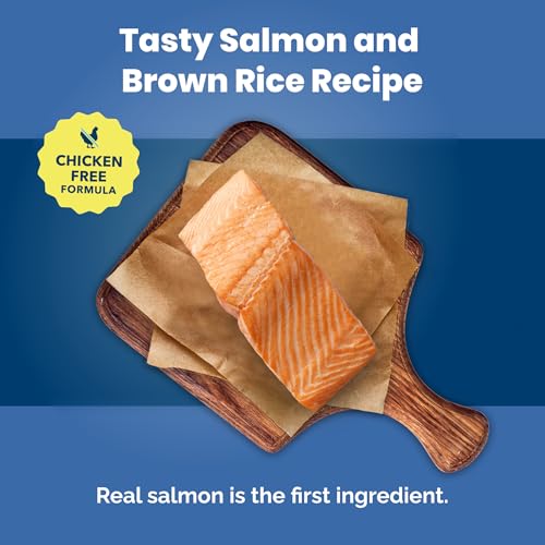 Image of Blue Buffalo Life Protection Formula Adult Dry Dog Food, Helps Build and Maintain Strong Muscles, Made with Natural Ingredients, Salmon & Brown Rice Recipe, 5-lb. Bag
