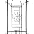 1. GO Steel Garden Arch, 8' High x 5'2" Wide, Garden Arbor for Various Climbing Plant, Outdoor Garden Lawn Backyard Gazebo