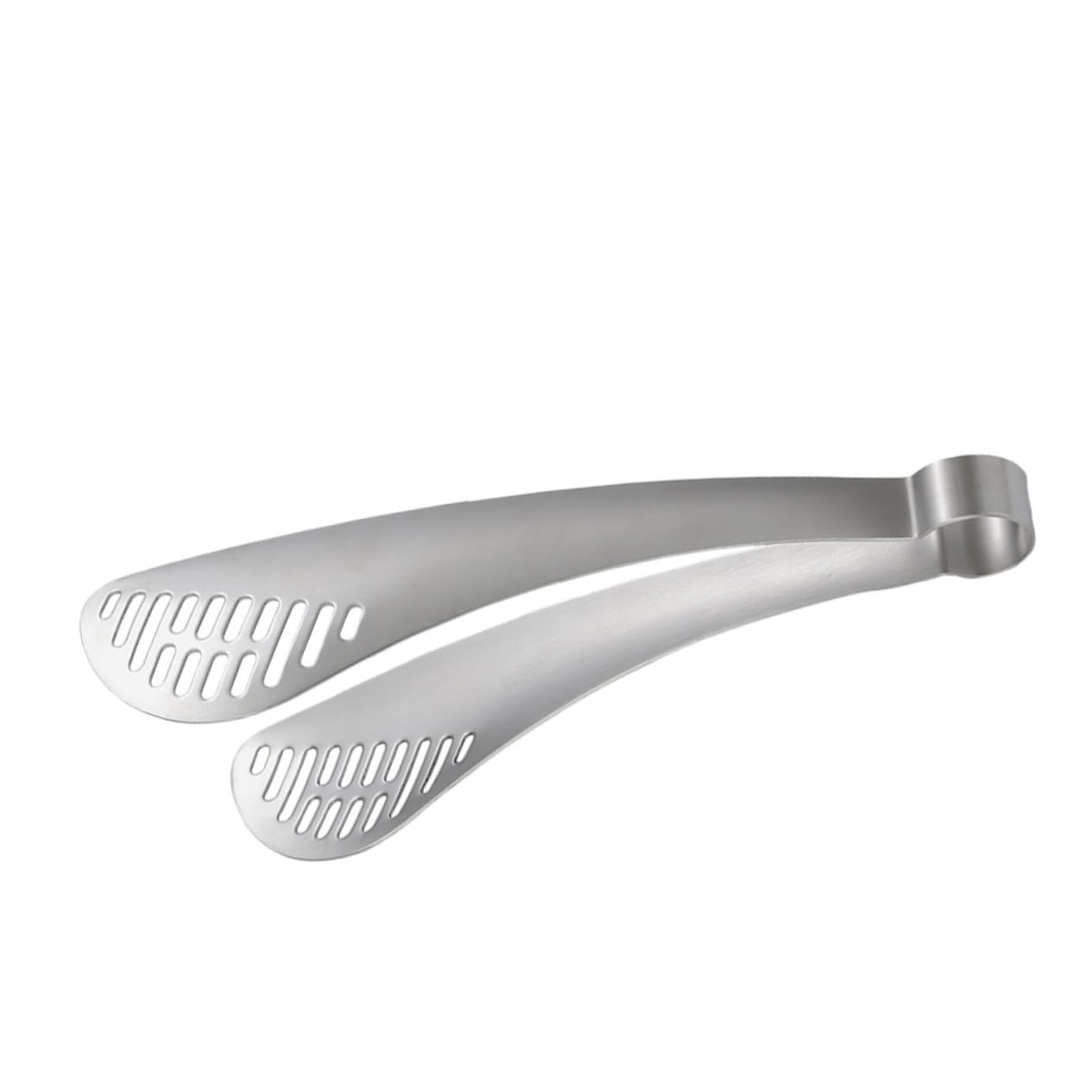 HEMOTON 1Pc Stainless Steel Food Clamp Hollowed out Bbq Tong for Safe Grilling Durable and Heat Resistant Barbecue Clip for Home Parties Weddings and Daily Use