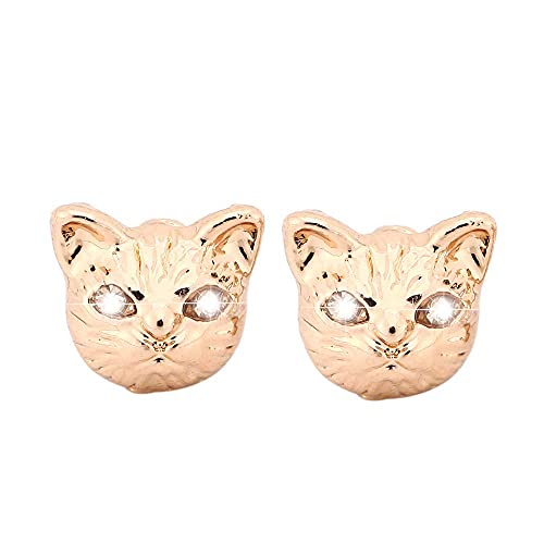 Cat Earrings Cubic Zirconia Earrings 3 Sisters #TOP3