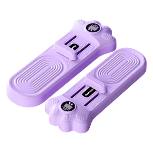 RoaQinFo 2 Piezas Ejercitador de Pies Dispositivo Muscular Fortalecedor de Dedos de Arco Material PP Conveniente para Adultos Rutina de Ejercicio y, PÚrpura