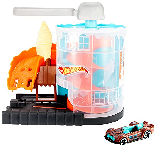 Hot Wheels Downtown Burger Dash Playset