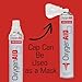 Oxygen Aid - Extra Tall 99.5% Oxygen Canisters - Includes Facemask & Rebreather Mask with Tubing - 2 Pack