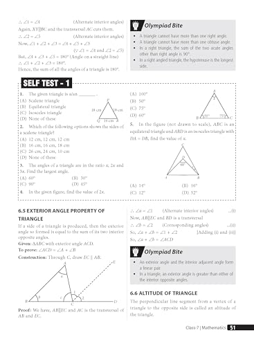 Image of MTG Mathematics (IMO) Olympiad Prep Guide Class 7 | Detailed Theory, Exercise with Self Test For Practice | SOF Olympiad Books For Exam 2026-27 (Useful For Level-1 & 2)