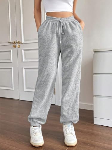 Image of dockstreet Women's Regular Fit Cotton Track Pants, Lower, Sports Trouser,Night Pants, Joggers for Lounge n Gym Wear for Ladies