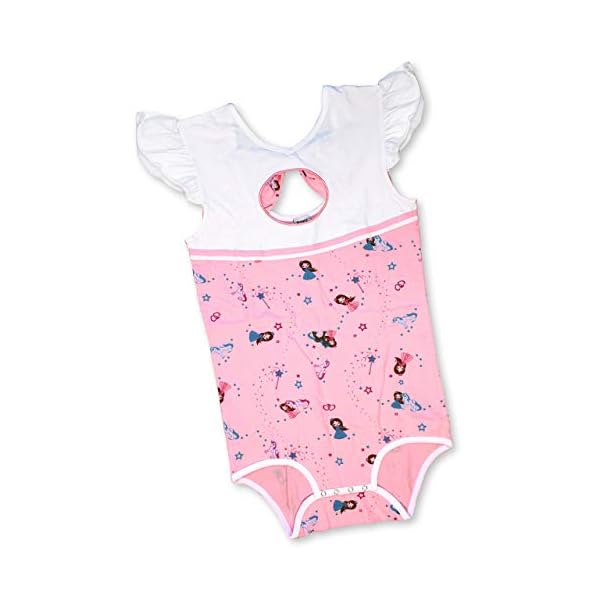 Rearz-Princess-Pink-Snap-Crotch-Bodysuit-with-Bow Rearz - Princess Pink - Unisex Snapsuit (Large)