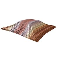 Amazon｜イケヒコ こたつ掛けふとん 上掛け 大判長方形 ラディ 約210