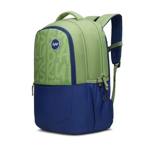 Image of Skybags Klan Plus 37L Casual Backpack for Boys & Girls with 3 Compartments & Adjustable Shoulder Strap | Quick Access Front Pocket | Pencil Pouch | Perfect for School & Travel- Unisex