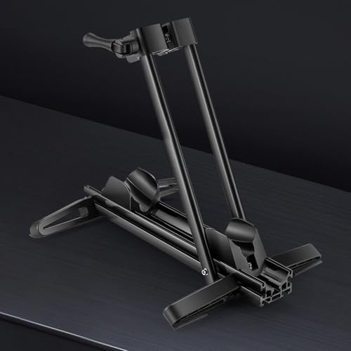 Porte-vélos pliable et stable, support autoportant compact sans fixation