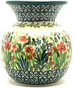 Polish Pottery Bubble Vase - Unikat Signature - U4335