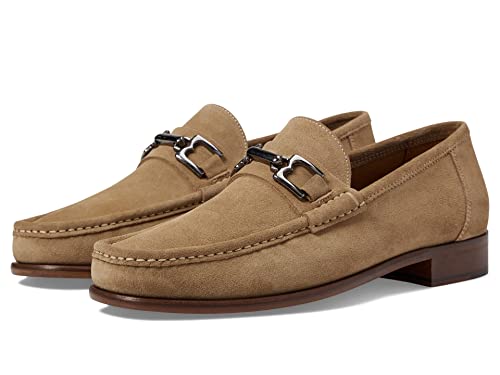 Image of Bruno Magli Men's Trieste Loafers, Leather Shoes, Slip-On Dress Shoes