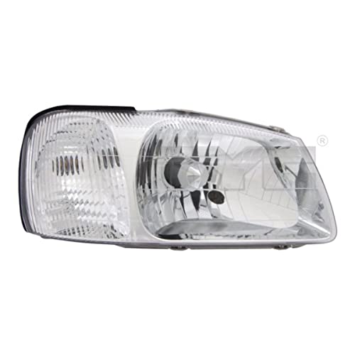 Phare H4 droit Accent II LC 2000-2005 optique avant trois-corps