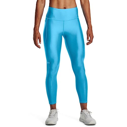 Image of Under Armour Women's HeatGear Armour High Waisted Ankle No-Slip Leggings