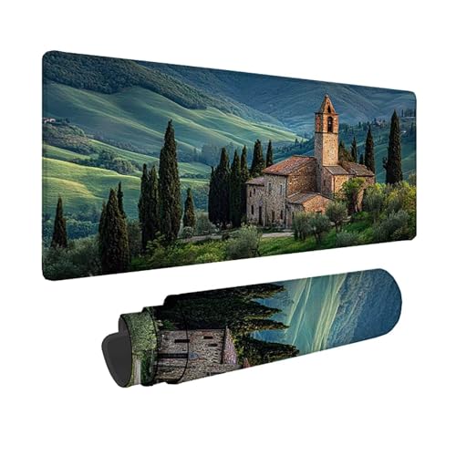 Vert Tapis de Souris XXL 150 x 80 cm antidérapant en caoutchouc pour bureau de gamer PC