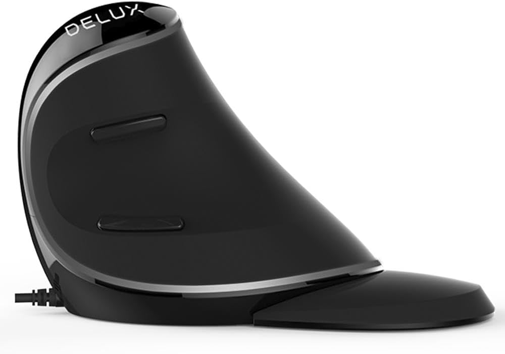 ماوس ارگونومیک برند دلوکس (Delux)