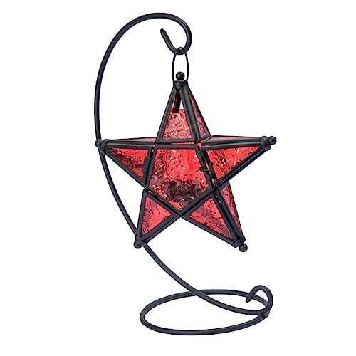 VINTORKY Candlestick Ornaments Iron Candle Holder Wall Decor Essential Oil Burner Tea Light Holder