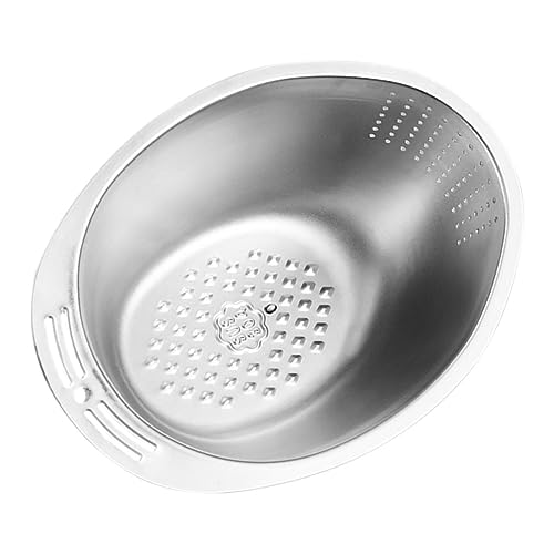 Colador de acero inoxidable para lavado de frutas y verduras
