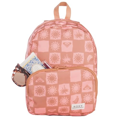 Image of Roxy Women's Always Core Backpack | Travel | Everyday Carry | Beach | Polyester | 8L Capacity - Camel Sunsquare AX